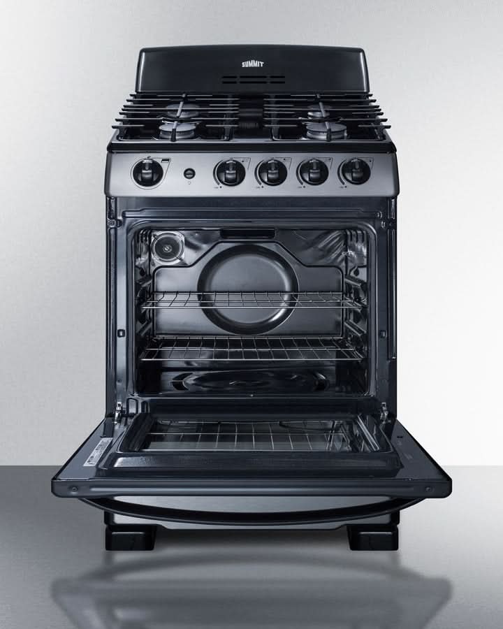 Summit - 24 Wide Gas Range - PRO247SS