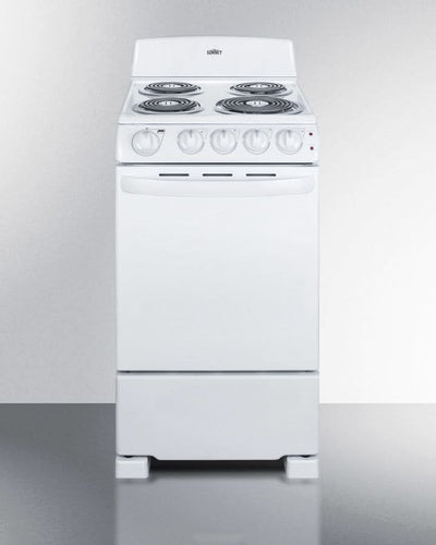 Summit - 20 Wide Electric Coil Range - RE203W