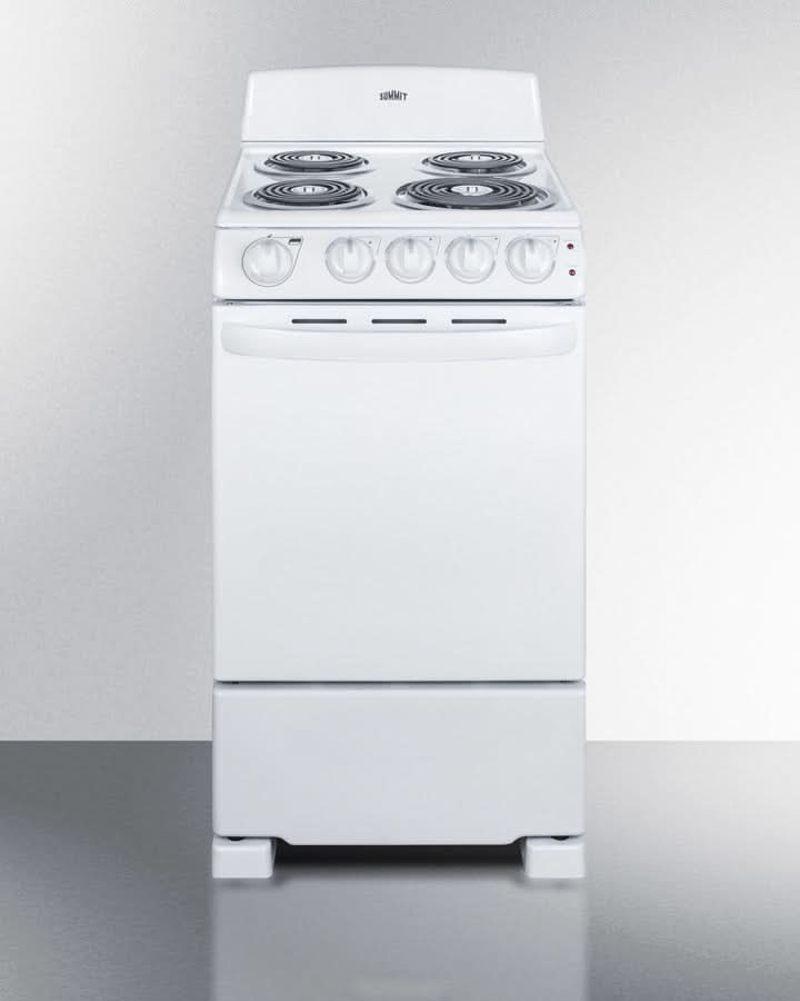 Summit - 20 Wide Electric Coil Range - RE203W