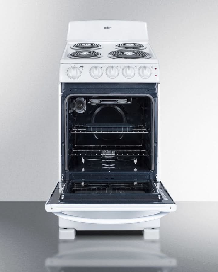 Summit - 20 Wide Electric Coil Range - RE203W