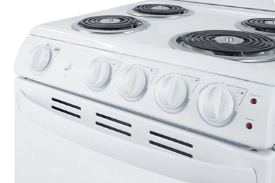 Summit - 20 Wide Electric Coil Range - RE203W
