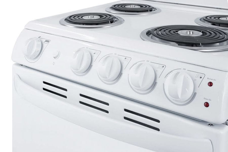 Summit - 20 Wide Electric Coil Range - RE203W