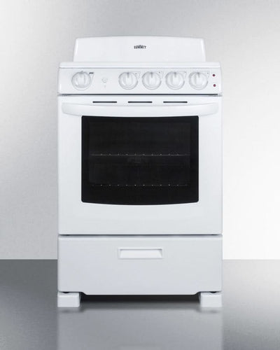 Summit - 24 Wide Electric Coil Range - RE2411W
