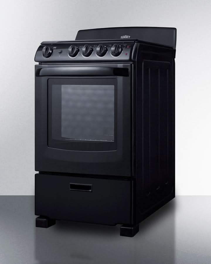 Summit - 24 Wide Electric Coil Range - RE2413B