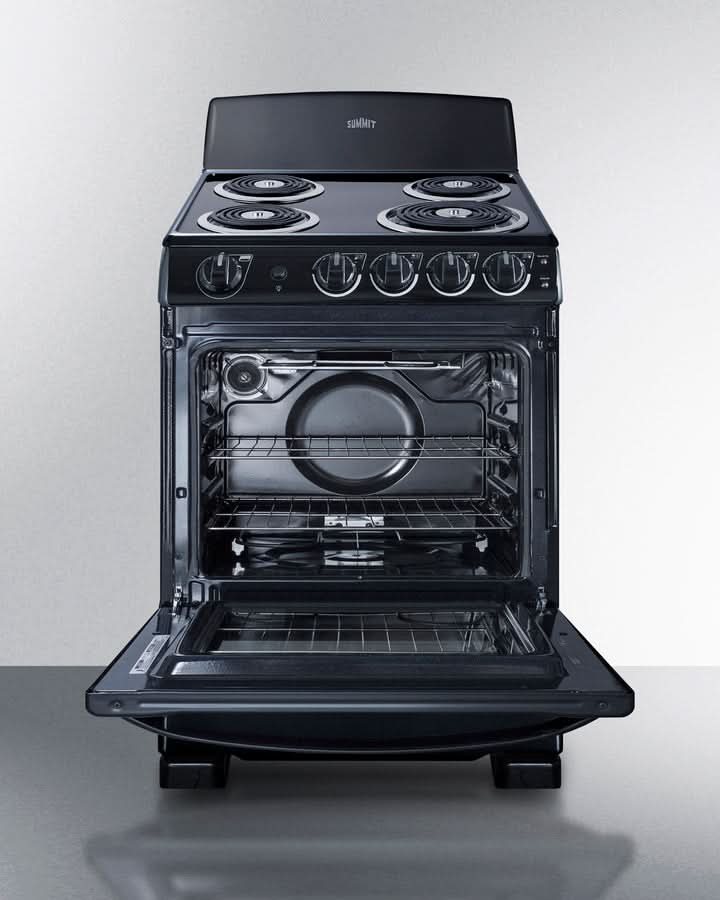 Summit - 24 Wide Electric Coil Range - RE2413B