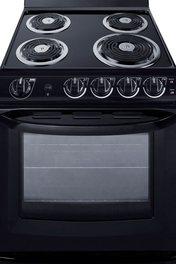 Summit - 24 Wide Electric Coil Range - RE2413B