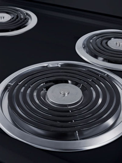 Summit - 24 Wide Electric Coil Range - RE2413B