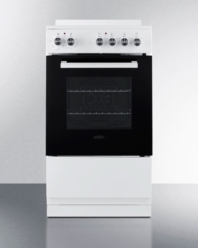 Summit - 20 Wide Electric Smooth-Top Range - REXT20W