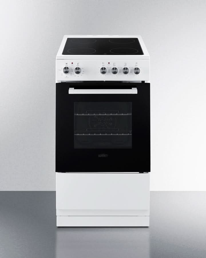 Summit - 20 Wide Electric Smooth-Top Range - REXT20W