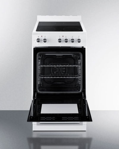 Summit - 20 Wide Electric Smooth-Top Range - REXT20W