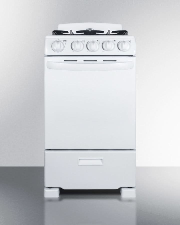 Summit - 20 Wide Gas Range - RG200WS