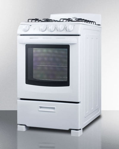 Summit - 24 Wide Gas Range - RG244WS