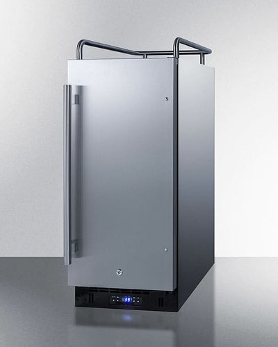 Summit - 15 Wide Built-In Kegerator - SBC15NKCSS