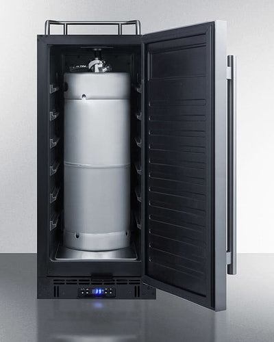 Summit - 15 Wide Built-In Kegerator - SBC15NK