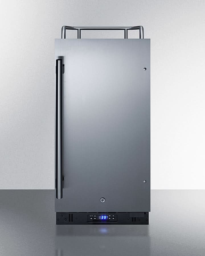Summit - 15 Wide Built-In Kegerator - SBC15NKCSS