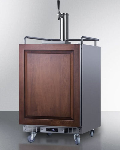 Summit - 24 Wide Built-In Kegerator (Panel Not Included) - SBC682PNR