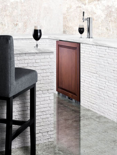 Summit - 24 Wide Built-In Kegerator (Panel Not Included) - SBC682PNR