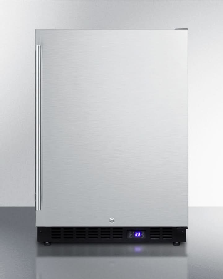 Summit - 24 Wide Outdoor All-Freezer With Icemaker - SPFF51OSCSSIM