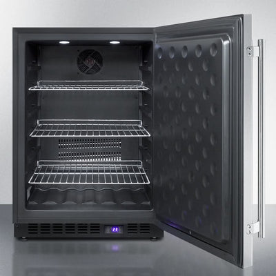 Summit - 24 Wide Outdoor All-Freezer - SPFF51OSCSS