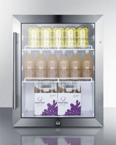 Summit 19-Inch Outdoor Refrigerator with Lock - SPR314LOS