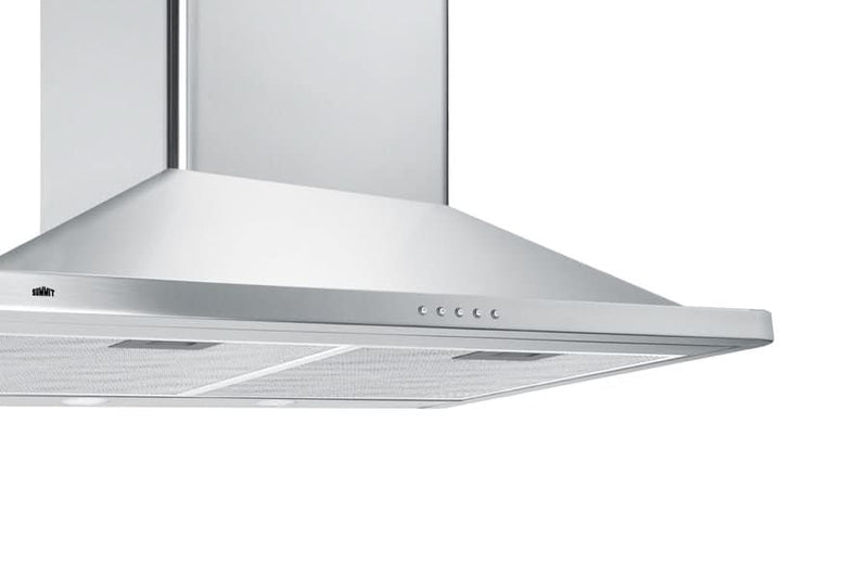 Summit - 30 Wide Wall-Mounted Range Hood - SEH3630SS