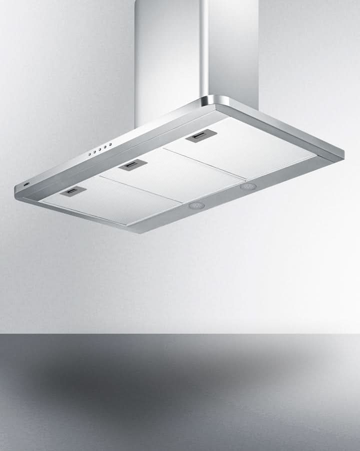 Summit - 36 Wide Wall-Mounted Range Hood - SEH3636SS