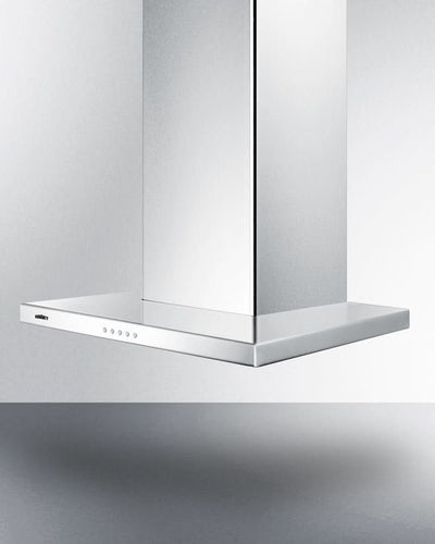 Summit - 24 Wide Wall-Mounted Range Hood, ADA-Compliant - SEH4624SSADA