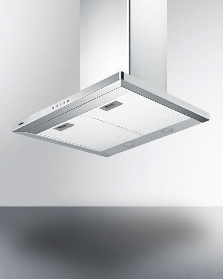 Summit - 24 Wide Wall-Mounted Range Hood, ADA-Compliant - SEH4624SSADA