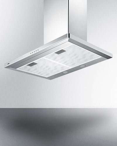 Summit - 30 Wide Wall-Mounted Range Hood, ADA Compliant - SEH4630SSADA