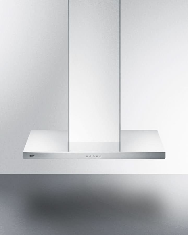 Summit - 30 Wide Wall-Mounted Range Hood, ADA Compliant - SEH4630SSADA