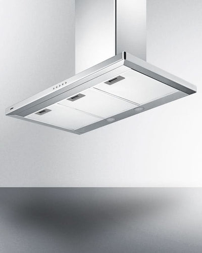 Summit - 36 Wide Wall-Mounted Range Hood, ADA-Compliant - SEH4636SSADA