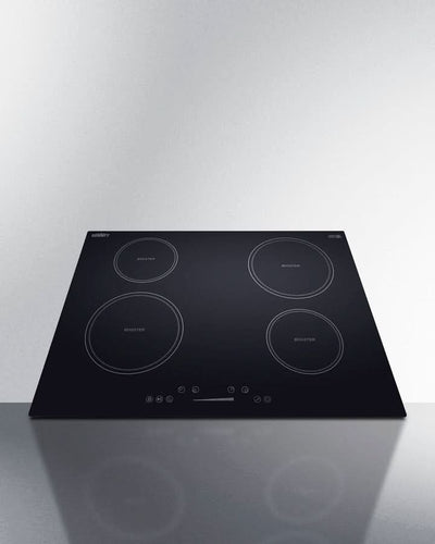 Summit - 30 Wide 208-240V 4-Zone Induction Cooktop - SINC4B301B