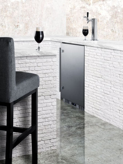 Summit - 24 Wide Built-In Outdoor Commercial Beer Kegerator - BC74OSCOM
