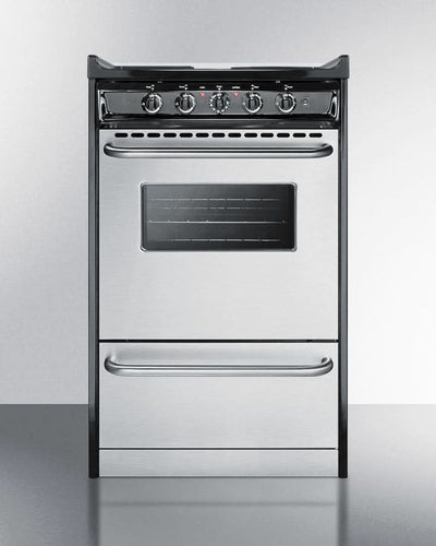 Summit - 20 Wide Electric Coil Range - TEM110BRWY