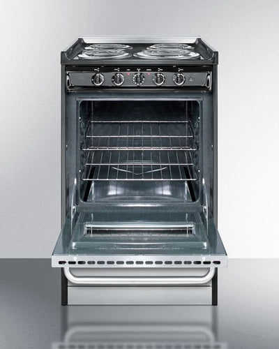 Summit - 20 Wide Electric Coil Range - TEM110BRWY