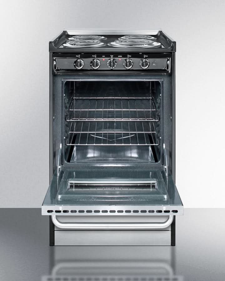 Summit - 20 Wide Electric Coil Range - TEM110BRWY