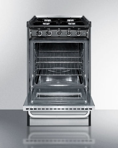 Summit - 20 Wide Gas Range, Open Burners - PRO24G