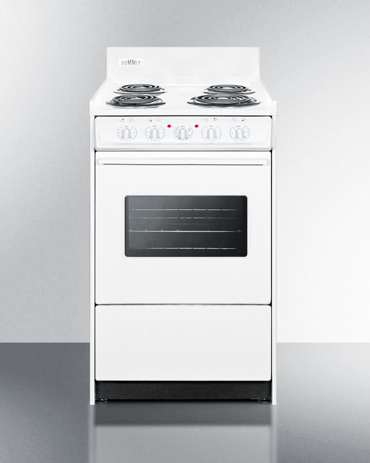 Summit - 20 Wide Electric Coil Top Range - WEM110W