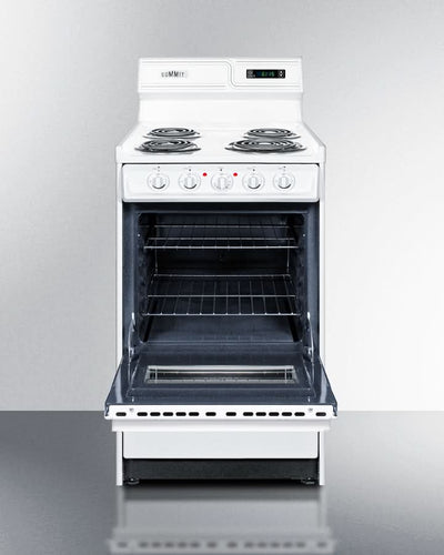 Summit - 20 Wide Electric Coil Top Range - WEM130KW