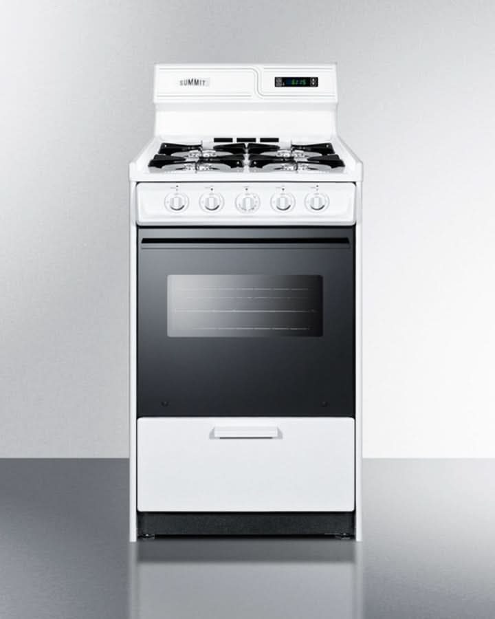 Summit - 20 Wide Gas Range - WNM1307DK