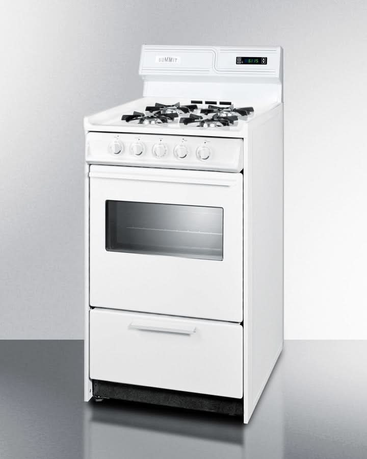 Summit - 20 Wide Gas Range - WNM1307KW