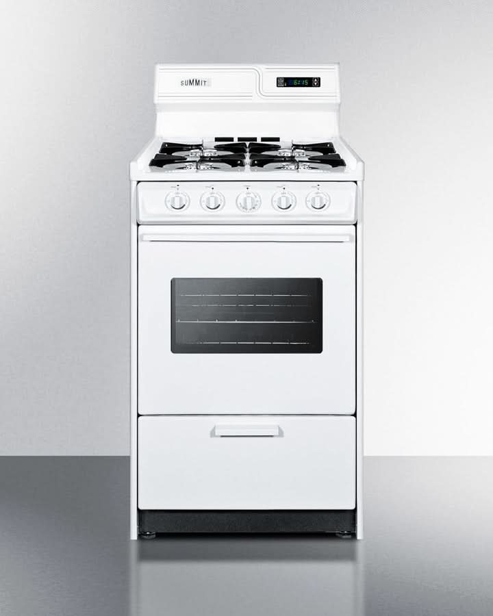 Summit - 20 Wide Gas Range - WNM1307KW