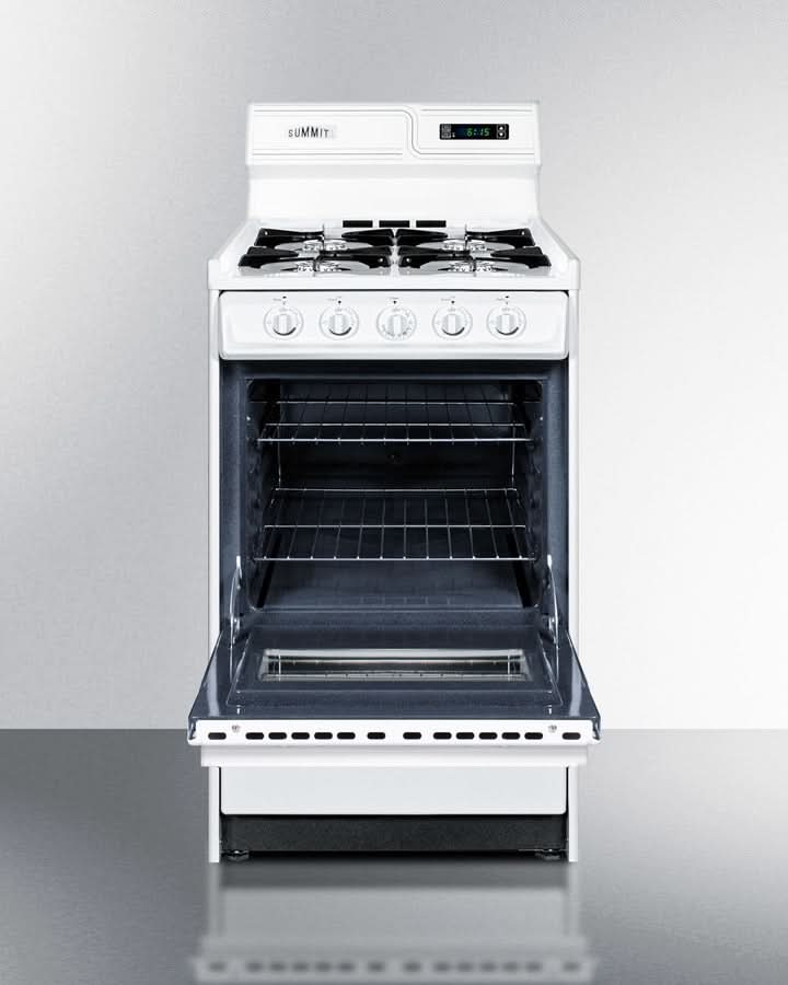 Summit - 20 Wide Gas Range - WNM1307KW