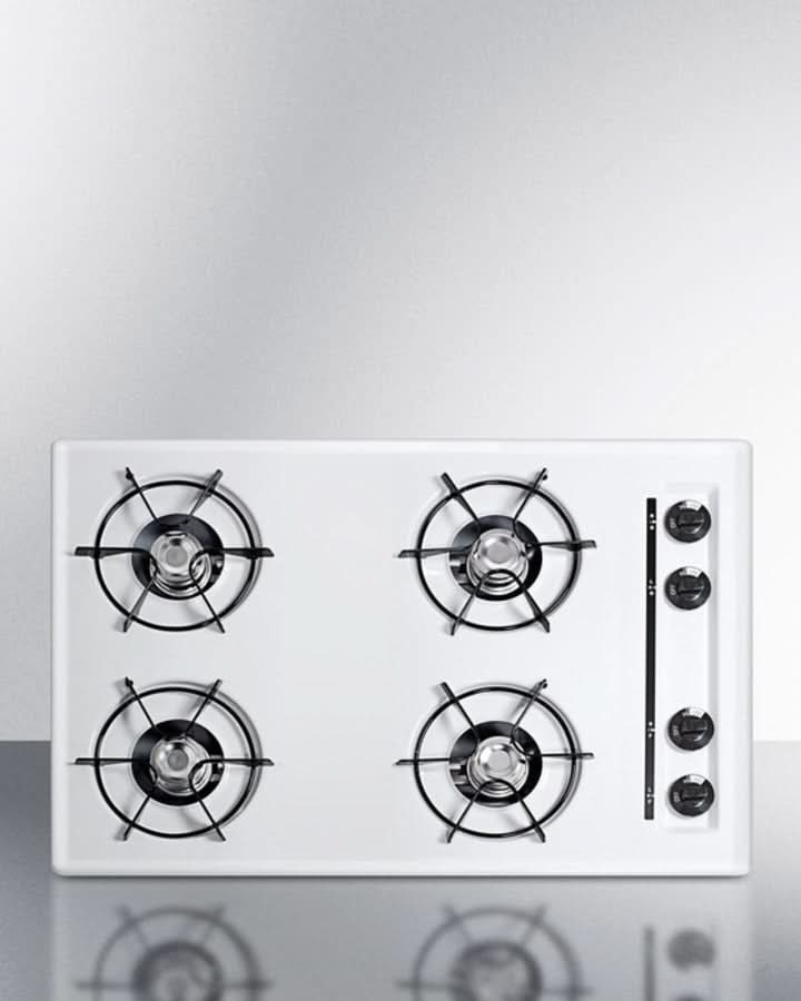 Summit - 30 Wide 4-Burner Gas Cooktop - WNL05P