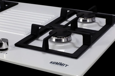 Summit - 30 Wide 4-Burner Gas Cooktop - GC431W