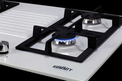 Summit - 30 Wide 4-Burner Gas Cooktop - GC431W
