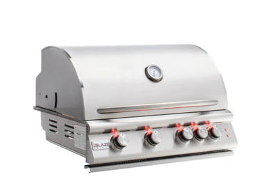 Blaze Stainless Steel Island with Blaze Premium LTE in Natural Gas - BLZ-4LTE2-NG + BLZ-SS-ISLAND