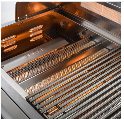 Blaze Stainless Steel Island with Blaze Premium LTE+ in Liquid Propane Gas - BLZ-4LTE3-LP + BLZ-SS-ISLAND