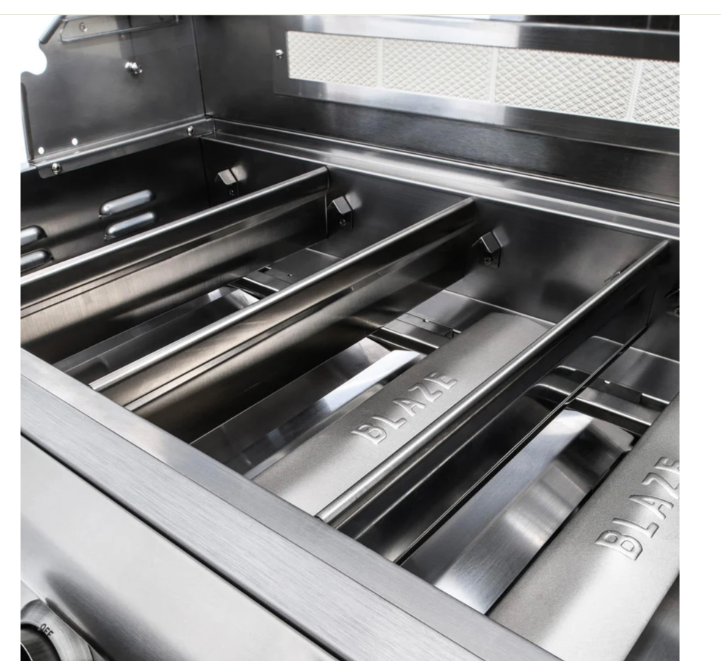Blaze Stainless Steel Island with Blaze Premium LTE+ in Liquid Propane Gas - BLZ-4LTE3-LP + BLZ-SS-ISLAND