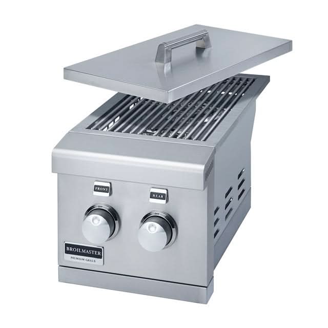 Broilmaster Side Burner - Double, 12-in., Slide-in - BSABF12N